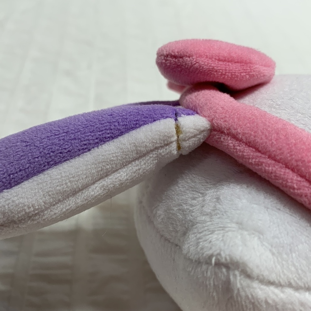 6” Ty Hello Kitty w/Bunny Ears Plush Beanie by Sanrio - Picture 8 of 11